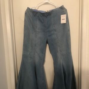 Free people cropped pants